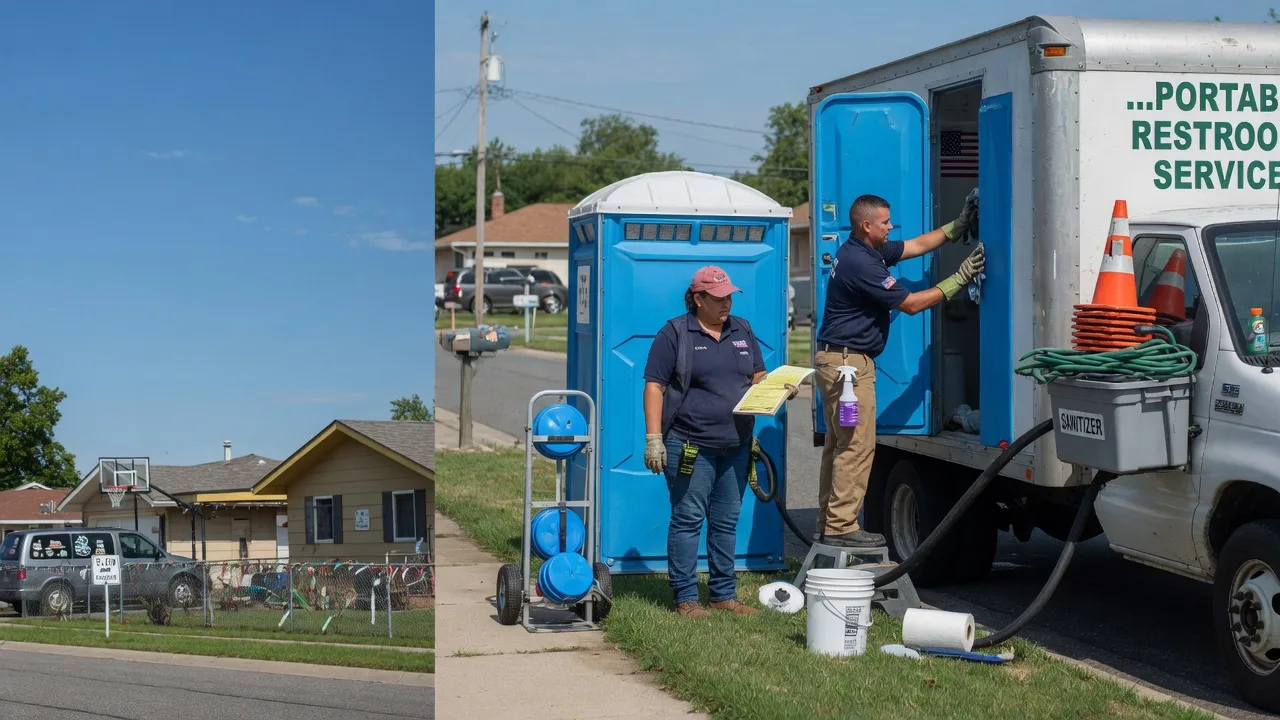 Portable Toilet Rental in Hudgins, VA near me